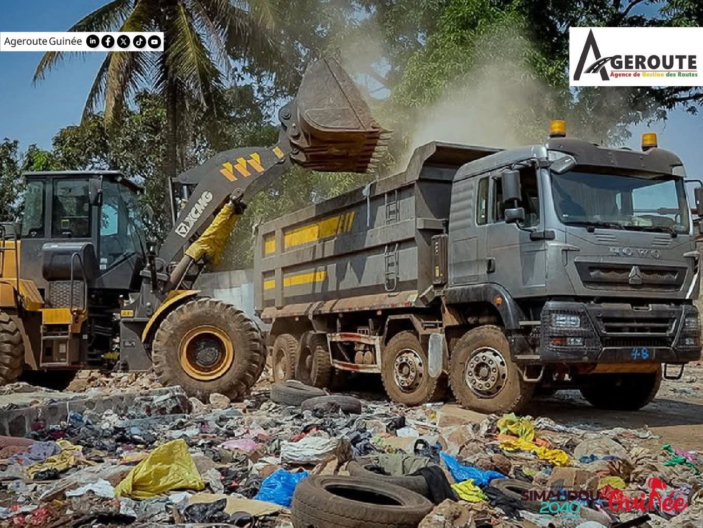 Sangoyah–Enco 5–Lambanyi : l’AGEROUTE passe à la réhabilitation après la libération des emprises