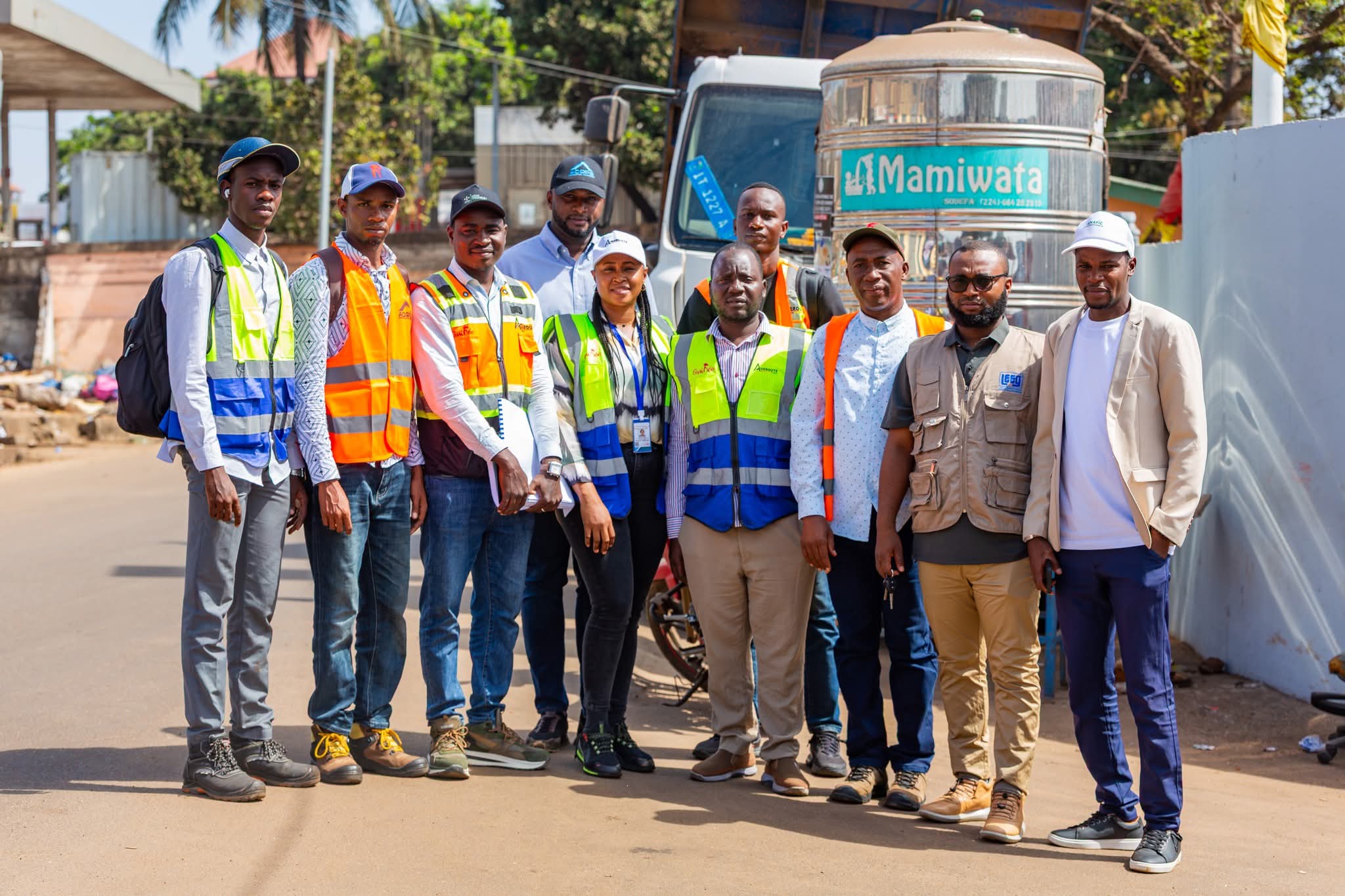 Mission de terrain à Yimbaya : AGEROUTE évalue et accélère la réhabilitation de la Corniche Sud